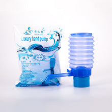 Load image into Gallery viewer, Manual Water Bottles Pump Hand Pressure Drinking Water Removable Tube Vacuum Action Manual Drinking Pump Dispenser
