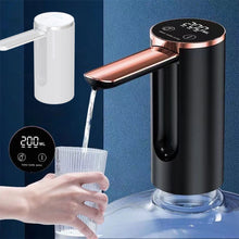 Load image into Gallery viewer, Automatic Electric Water Gallon Pump Drink Dispenser Electric Magic Tap Water Bottle Pump USB Desktop Rechargeable Water Pump
