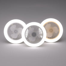 Load image into Gallery viewer, 30W E27 Ceiling Fan with Lights 85-265V LED Fan Lights Ceiling Lamp with Fan Electric Fan with Remote Control for Bedroom Living Room
