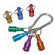 Load image into Gallery viewer, 5/6/7Pcs 1/4inch Hex Shank Screwdriver Bits Holder Extension Bar Drill Screw Adapter Quick Release Keychain Easy Change Repair Tools
