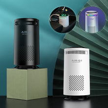 Load image into Gallery viewer, Portable Air Purifier for Home Car Negative Ion Air Cleaner For Smoke Pollen USB Quiet Deodorizer For Household Bedroom Office Auto Car
