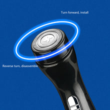 Load image into Gallery viewer, Portable Mini Electric Shaver USB Rechargeable Beard Trimmer Razor Durable Detachable Low Noise Shaver
