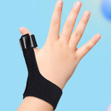 Load image into Gallery viewer, Children Finger Fixation Strap Thumb Splint Adjustable Comfortable Breathable Joint Support Finger Splint Finger Protector

