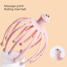 Load image into Gallery viewer, 18 Claw Roller Head Massager Relax Decompression Tool Manual Head Massager Relaxing Scalp Head Care
