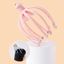 Load image into Gallery viewer, 18 Claw Roller Head Massager Relax Decompression Tool Manual Head Massager Relaxing Scalp Head Care
