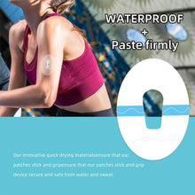 Load image into Gallery viewer, 10pcs Blood Glucose Monitoring Probe Patch Waterproof Sweatproof Traceless Non Adhesive Self-adhesive Sensor Patch
