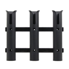 Load image into Gallery viewer, 1/2/3 Tubes Link Mount Fishing Rod Racks Holder With Slots Bracket For Saltwater Freshwater Space-Saving Fishing Accessories Tools
