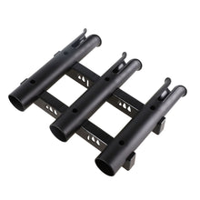 Load image into Gallery viewer, 1/2/3 Tubes Link Mount Fishing Rod Racks Holder With Slots Bracket For Saltwater Freshwater Space-Saving Fishing Accessories Tools
