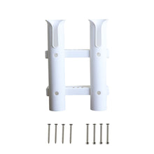 Load image into Gallery viewer, 1/2/3 Tubes Link Mount Fishing Rod Racks Holder With Slots Bracket For Saltwater Freshwater Space-Saving Fishing Accessories Tools
