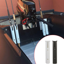 Load image into Gallery viewer, 1/2/3 Tubes Link Mount Fishing Rod Racks Holder With Slots Bracket For Saltwater Freshwater Space-Saving Fishing Accessories Tools
