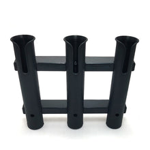 Load image into Gallery viewer, 1/2/3 Tubes Link Mount Fishing Rod Racks Holder With Slots Bracket For Saltwater Freshwater Space-Saving Fishing Accessories Tools
