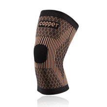 Load image into Gallery viewer, 1PC Knitted Sports Knee Protector Copper Ion Nylon Four Side High Bounce Basketball Volleyball Fitness Running Knee Protection Outdoor Supplies
