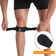 Load image into Gallery viewer, 1PC Bidirectional Pressure Adjustable Patella Strap Running Basketball Volleyball Tendon Support Pad EVA Shock Absorbing Meniscus Protective Knee Pads
