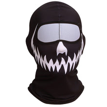 Load image into Gallery viewer, Halloween Balacra UPF50+ Lightweight Head Cover Outdoor Sports Sweat Absorption Pumpkin Print Head Cover Riding Mask
