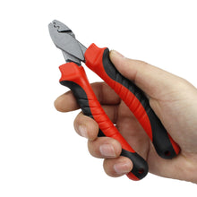 Load image into Gallery viewer, 1PC Multi-Function Aluminum Pipe Sea Fishing Pliers Luya Bite Lead Clamp Carbon Steel Fishing Clamp Wire Line Fishing Tool
