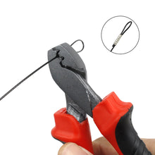 Load image into Gallery viewer, 1PC Multi-Function Aluminum Pipe Sea Fishing Pliers Luya Bite Lead Clamp Carbon Steel Fishing Clamp Wire Line Fishing Tool
