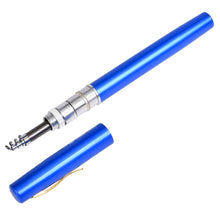 Load image into Gallery viewer, 1M Mini Pen Fishing Rod Retractable Pocket Ice Fishing Pole Ultra-Light Portable Long Casting Raft Fishing Rod
