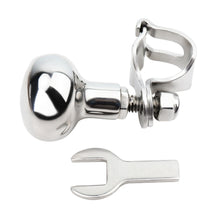 Load image into Gallery viewer, 316 Stainless Steel Boat Yacht Grip Knob Turning Helper Hand Control Steering Wheel Power Handle Ball for Marine
