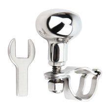 Load image into Gallery viewer, 316 Stainless Steel Boat Yacht Grip Knob Turning Helper Hand Control Steering Wheel Power Handle Ball for Marine
