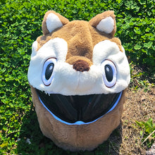 Load image into Gallery viewer, Motorcycle Helmet Protective Cover Cartoons Plush Helmet Hats Helmet Full Face Covers For Outdoor Fun Helmets Party Christmas
