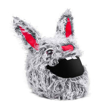 Load image into Gallery viewer, Motorcycle Helmet Protective Cover Cartoons Plush Helmet Hats Helmet Full Face Covers For Outdoor Fun Helmets Party Christmas
