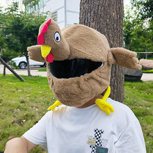 Load image into Gallery viewer, Motorcycle Helmet Protective Cover Cartoons Plush Helmet Hats Helmet Full Face Covers For Outdoor Fun Helmets Party Christmas
