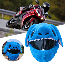 Load image into Gallery viewer, Motorcycle Helmet Protective Cover Cartoons Plush Helmet Hats Helmet Full Face Covers For Outdoor Fun Helmets Party Christmas
