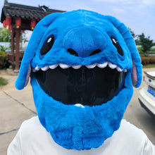 Load image into Gallery viewer, Motorcycle Helmet Protective Cover Cartoons Plush Helmet Hats Helmet Full Face Covers For Outdoor Fun Helmets Party Christmas
