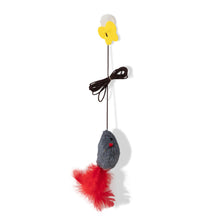 Load image into Gallery viewer, Cat Hanging Interactive Toy Squeaky Simulation Mouse Toy Kitten Funny Teaser Feather Toy Training Toys Pet Daily Supplies
