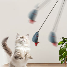 Load image into Gallery viewer, Cat Hanging Interactive Toy Squeaky Simulation Mouse Toy Kitten Funny Teaser Feather Toy Training Toys Pet Daily Supplies
