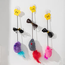Load image into Gallery viewer, Cat Hanging Interactive Toy Squeaky Simulation Mouse Toy Kitten Funny Teaser Feather Toy Training Toys Pet Daily Supplies

