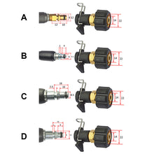 Load image into Gallery viewer, Car Washer Water Cleaning Hose Pressure Washer Outlet Hose Connector Converter for Karche AR Decker Patriot Dawoo Nilfisk
