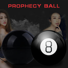 Load image into Gallery viewer, Prophecy Ball 10cm Magic 8 Ball Prophecy Black 8 Magic Ball Magic Props New Strange Gift Toys
