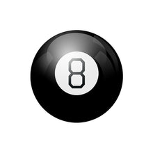Load image into Gallery viewer, Prophecy Ball 10cm Magic 8 Ball Prophecy Black 8 Magic Ball Magic Props New Strange Gift Toys
