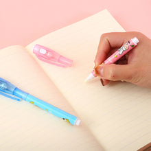 Load image into Gallery viewer, Magic LED Light UV Colorless Marker Pens Ultra Violet Flashlight Ink Pen School Office Stationery Student Pen Secret Marker Pens
