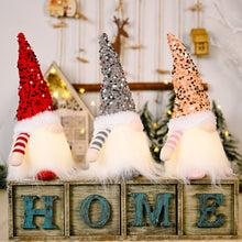 Load image into Gallery viewer, Glowing Gnome Christmas Decorations Faceless Dolls Christmas Decoration for Home Christmas Ornaments Navidad New Year 2024
