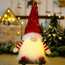Load image into Gallery viewer, Glowing Gnome Christmas Decorations Faceless Dolls Christmas Decoration for Home Christmas Ornaments Navidad New Year 2024
