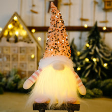 Load image into Gallery viewer, Glowing Gnome Christmas Decorations Faceless Dolls Christmas Decoration for Home Christmas Ornaments Navidad New Year 2024

