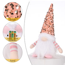 Load image into Gallery viewer, Glowing Gnome Christmas Decorations Faceless Dolls Christmas Decoration for Home Christmas Ornaments Navidad New Year 2024
