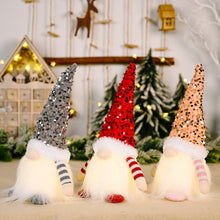 Load image into Gallery viewer, Glowing Gnome Christmas Decorations Faceless Dolls Christmas Decoration for Home Christmas Ornaments Navidad New Year 2024
