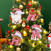 Load image into Gallery viewer, Christmas Ornaments Santa Claus Snowman Elk Pendant Doll Hang Bell Decorations For Home Xmas New Year Decor Navidad Natal Gifts
