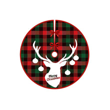 Load image into Gallery viewer, Christmas Tree Skirt Snowflake Santa Claus Printed Xmas Tree Bottom Decor Mat Merry Christmas Decoarations Home Party Ornaments

