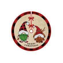 Load image into Gallery viewer, Christmas Tree Skirt Snowflake Santa Claus Printed Xmas Tree Bottom Decor Mat Merry Christmas Decoarations Home Party Ornaments
