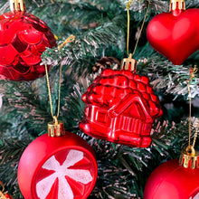 Load image into Gallery viewer, Christmas Tree Decoration Balls Xmas Ornaments Ball Glitter Hanging Ball New Year Party Pendant Decor Prop Gift Supplies
