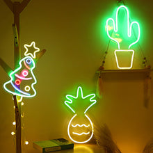 Load image into Gallery viewer, Christmas Tree Neon LED Light Sign Lightning Neon Signs Christmas New Year Gift for Bar Home Decor Party Supplies
