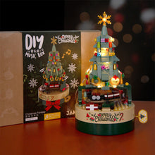 Load image into Gallery viewer, Merry Christmas Lighting Tree Building Blocks Bricks Creative Music Boxes Decoration Children Kids Christmas Santa Claus Gifts
