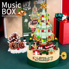 Load image into Gallery viewer, Merry Christmas Lighting Tree Building Blocks Bricks Creative Music Boxes Decoration Children Kids Christmas Santa Claus Gifts
