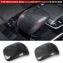 Load image into Gallery viewer, Car Center Control Armrest Gear Shift Knob Head Cover Trim Interior Accessories For Mercedes-Benz A Class W177 CLA C118 2019-2022
