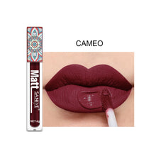 Load image into Gallery viewer, 9 Colors Velvet Matte Lip Gloss Waterproof Sweatproof Long-lasting Non-fading Nude Portable Lip Glaze Women Makeup Cosmetics
