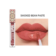 Load image into Gallery viewer, 9 Colors Velvet Matte Lip Gloss Waterproof Sweatproof Long-lasting Non-fading Nude Portable Lip Glaze Women Makeup Cosmetics
